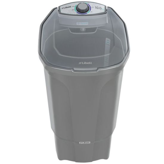 Tanquinho lavadora Libell 10 kilos semiautomática com lavagem por turbilhonamento 127V Prata