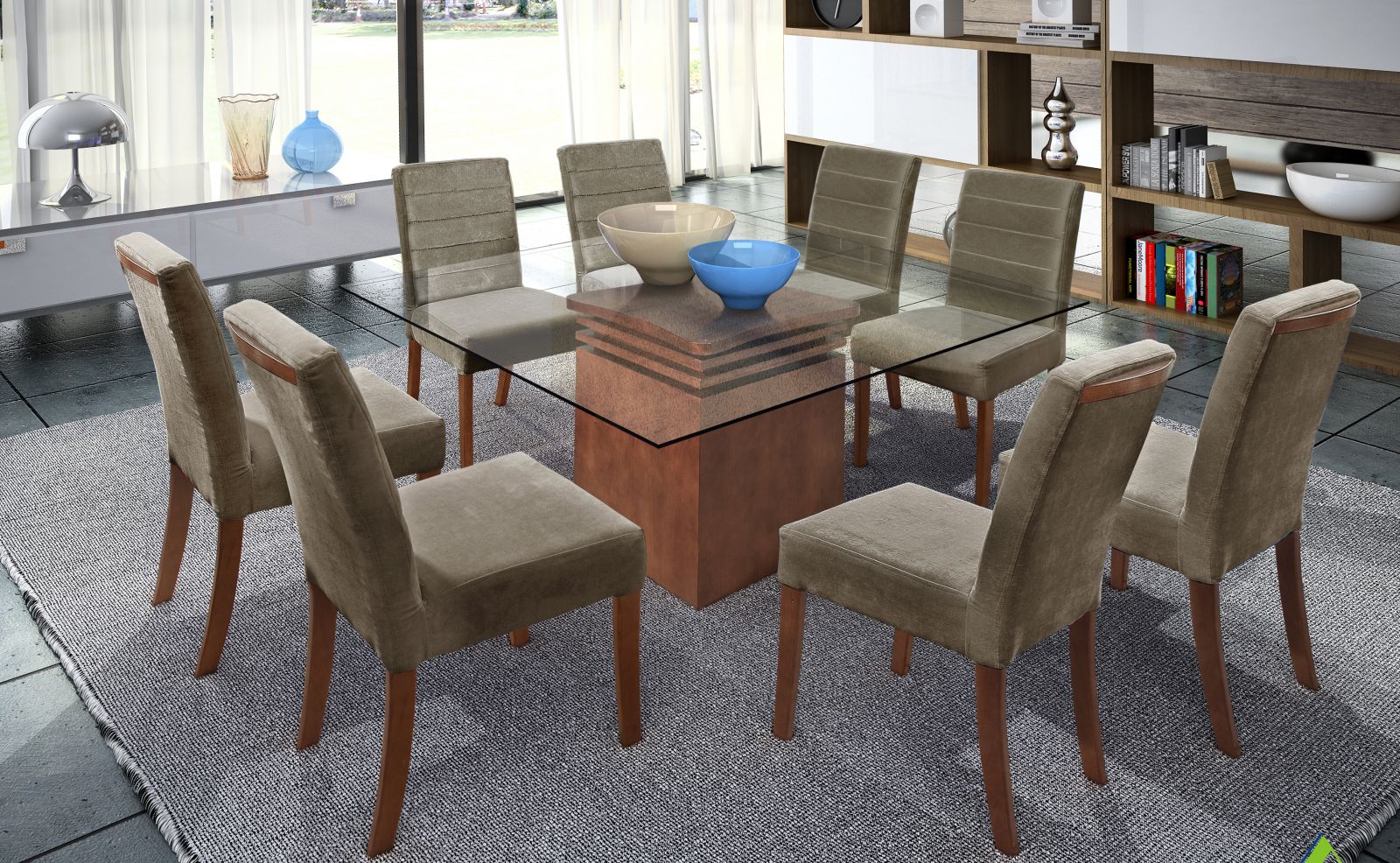 Conjunto De Sala De Jantar Luxo