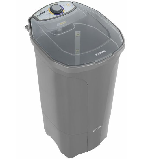 Tanquinho lavadora Libell 14 kilos semiautomática com lavagem por turbilhonamento 127V Prata